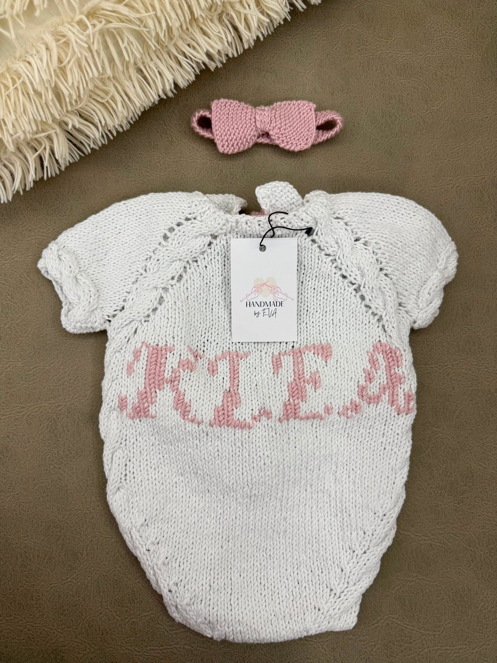 Pagliaccetto Personalizzato in Maglia-3 mesi